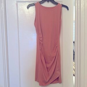 Coral color dress